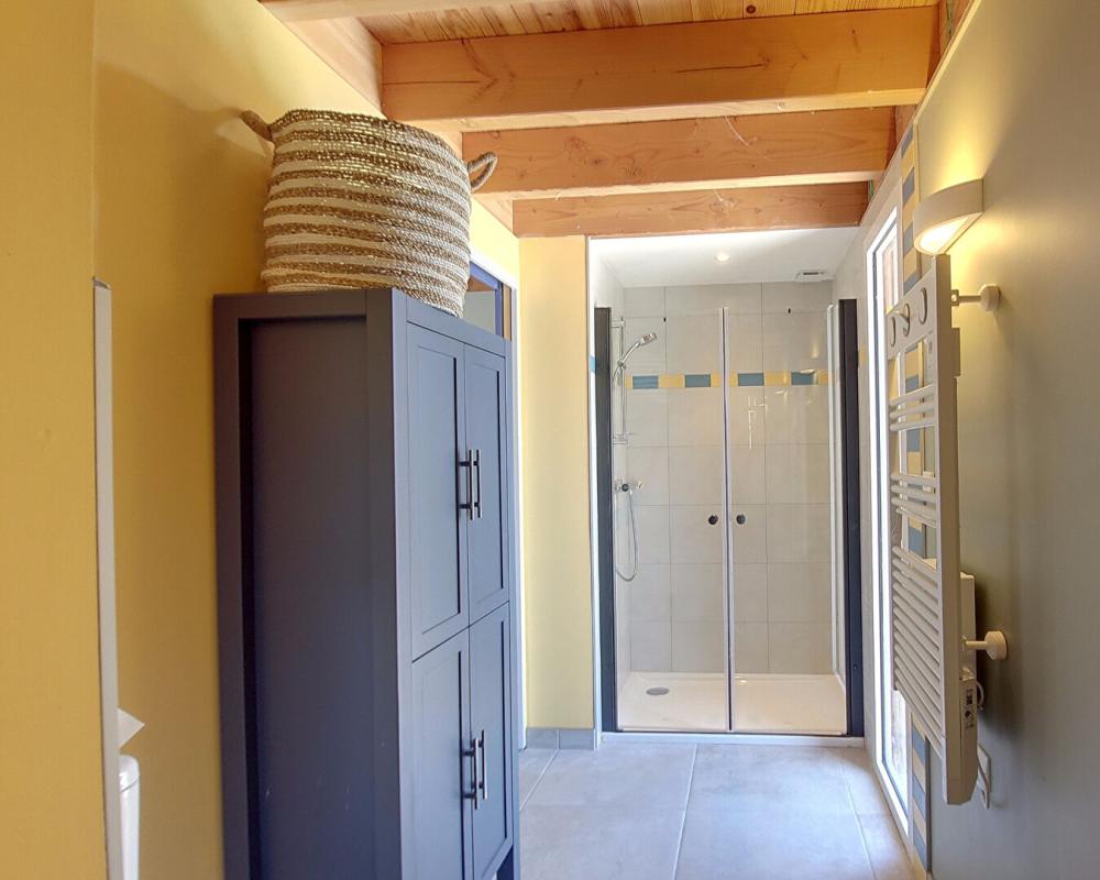 SOREZE 81540 - Sorèze - Chalet bois récent au pied de la Montagne Noire- 3 pièces- 68 m² sur terrain de 1491m² 7