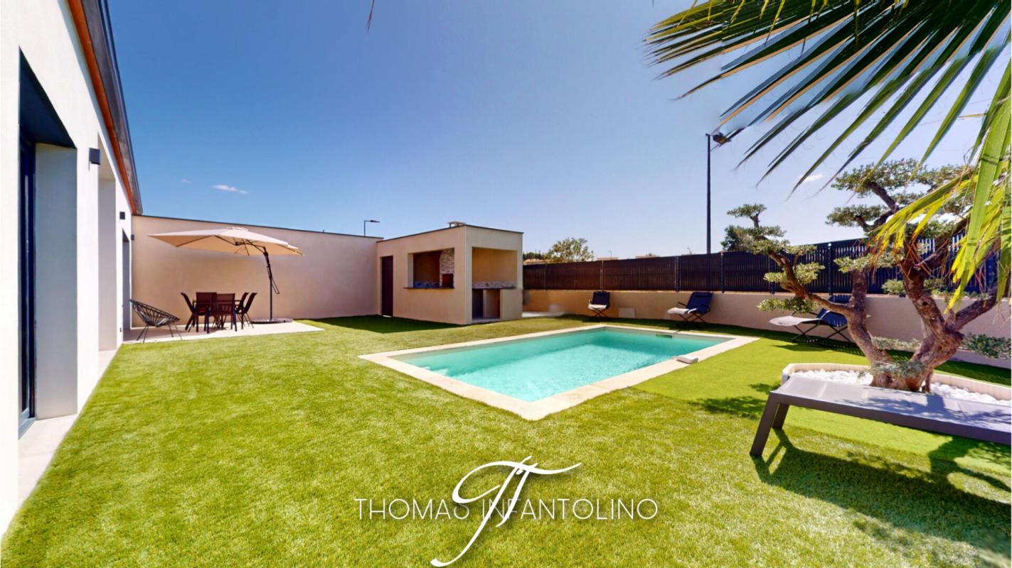 LAVALETTE EN EXCLUSIVITE - PLAIN PIED - 3 CHAMBRES - 1 SUITE PARENTALE - SALLE DE BAIN - SALLE D'EAU - PISCINE - POOL HOUSE 1