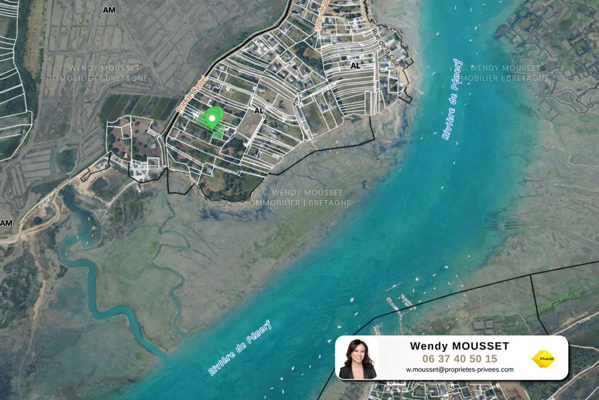 LE TOUR-DU-PARC Grand terrain naturel en bord de mer - Cadre exceptionnel et préservé 4