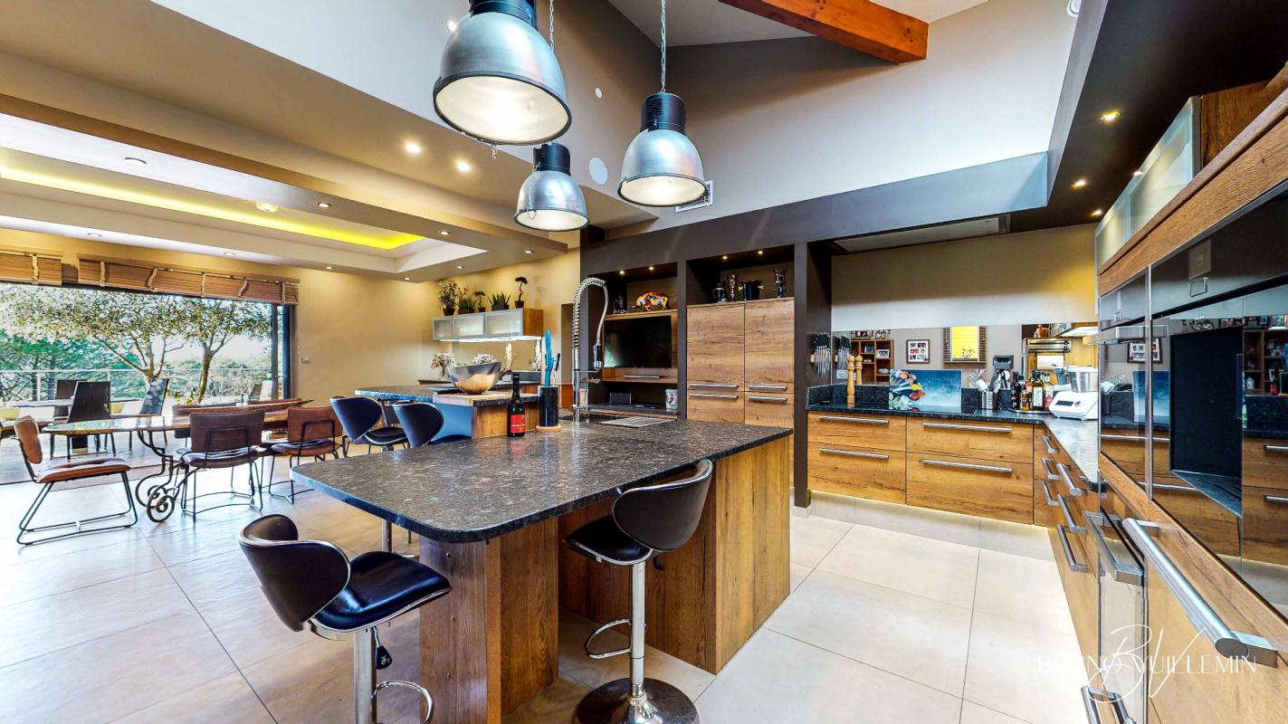 CARCASSONNE VILLA D'ARCHITECTE DE PRESTIGE Classée DPE Double A - ENVIRONNEMENT EXCEPTIONNEL - POSITION DOMINANTE 13