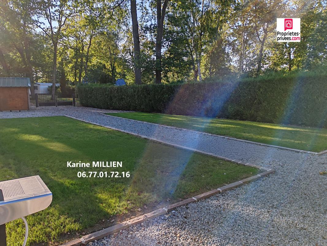 MARCILLY-SUR-EURE Mobil home ENTIEREMENT RENOVE, aménagé, équipé et son terrain en pleine propriété - 2 chambres - Cabanon de jardin - Terrain - 78500  HA 9