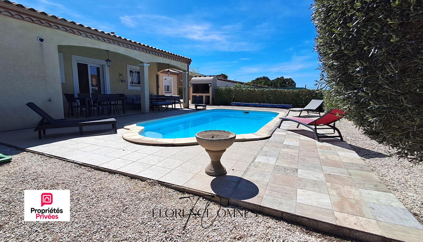 TREBES TREBES - VILLA 114M2 - PLAIN-PIED AVEC PISCINE  - 3 chambres - 4