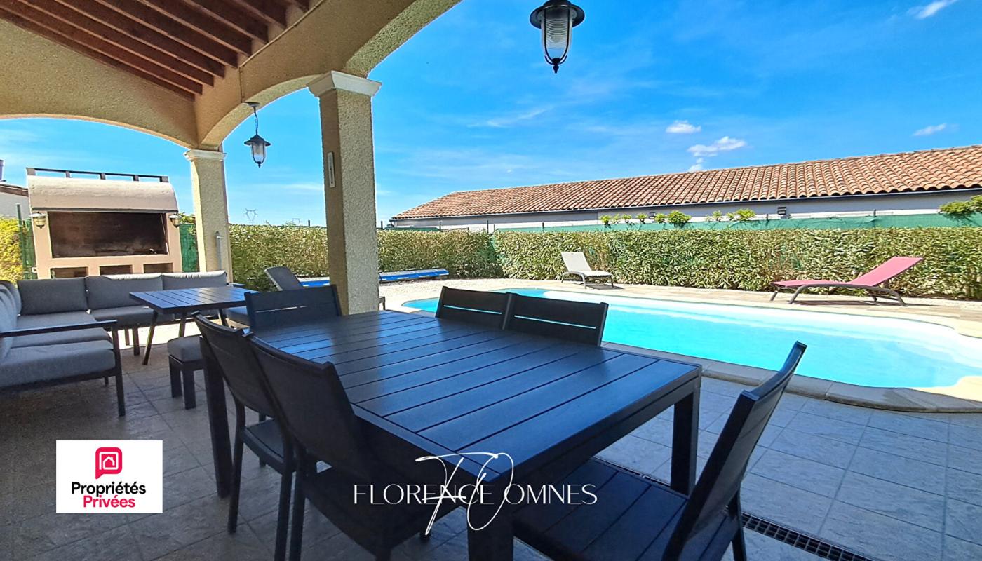 TREBES TREBES - VILLA 114M2 - PLAIN-PIED AVEC PISCINE  - 3 chambres - 5