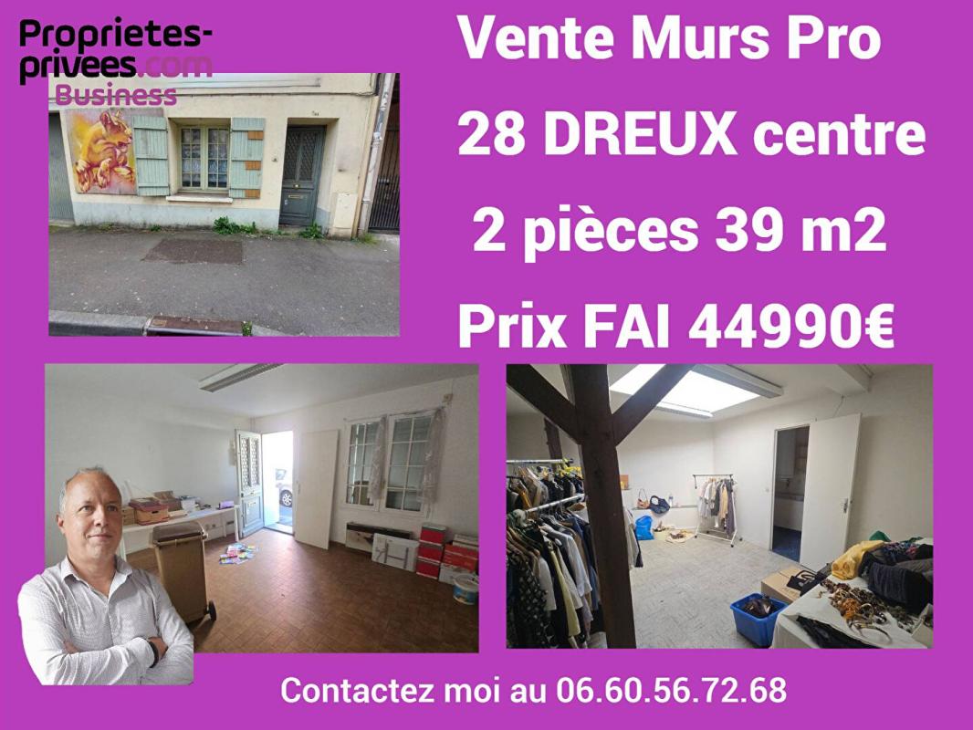 DREUX DREUX 28 -  Murs commerciaux 39 m² 1
