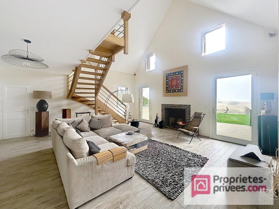 SAINT-ARNOULT Maison d'architecte , aux portes de Deauville, sans vis à vis - DPE B 8