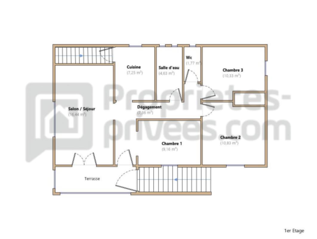 LAPALUD Maison au calme avec double habitation- LAPALUD 15