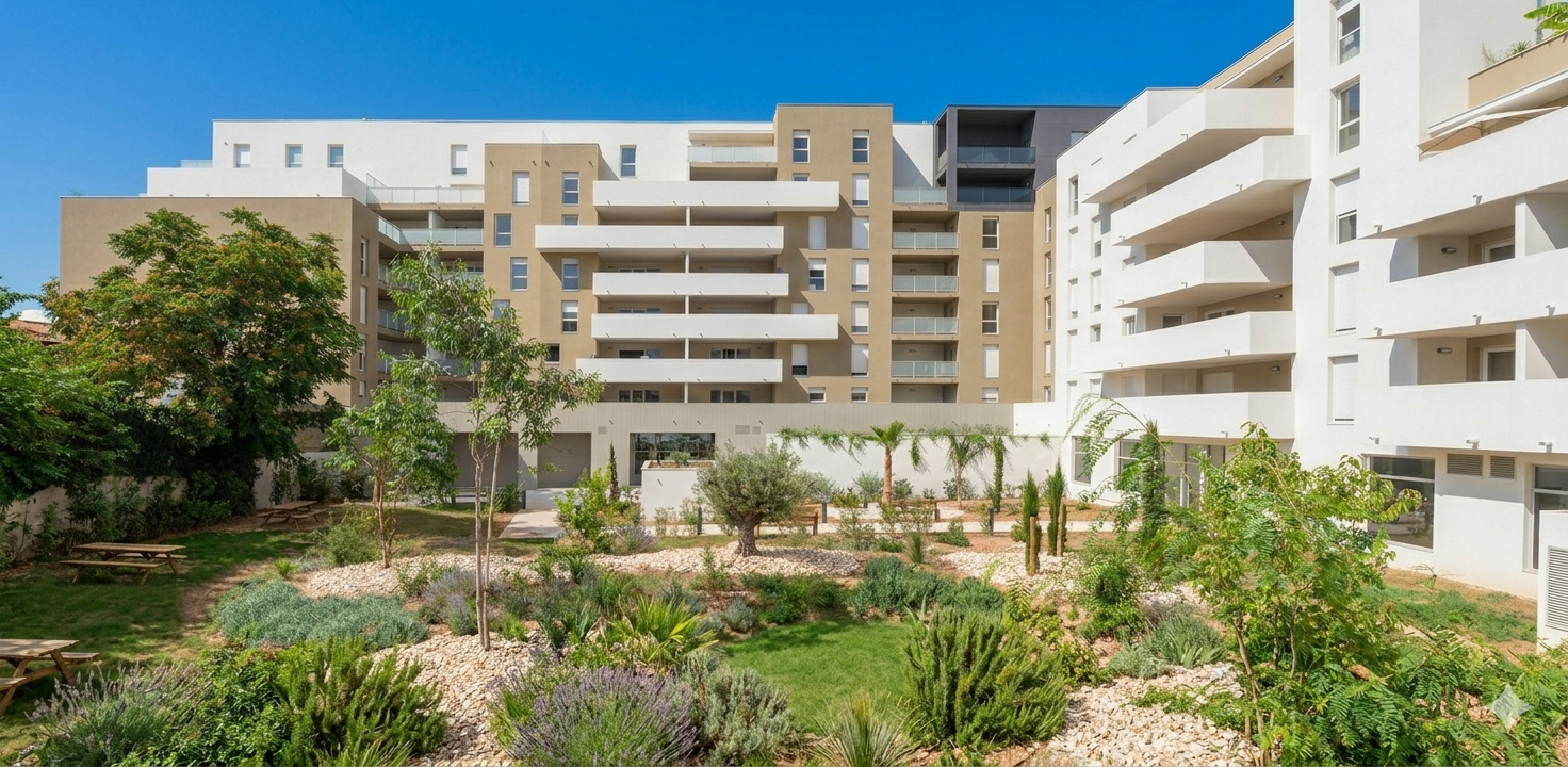 BEZIERS Prenez de la hauteur : vivez l'exclusivité d'un dernier étage avec terrasse Sud-Ouest, à deux pas du Polygone 1