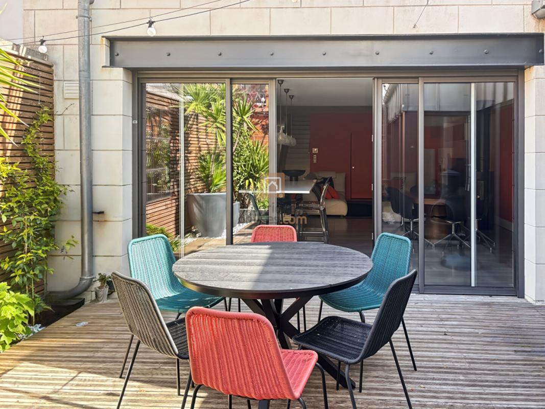 BORDEAUX Bordeaux Saint-Victor Maison d'architecte  d'exception Jardin, Terrasse et Garage 15