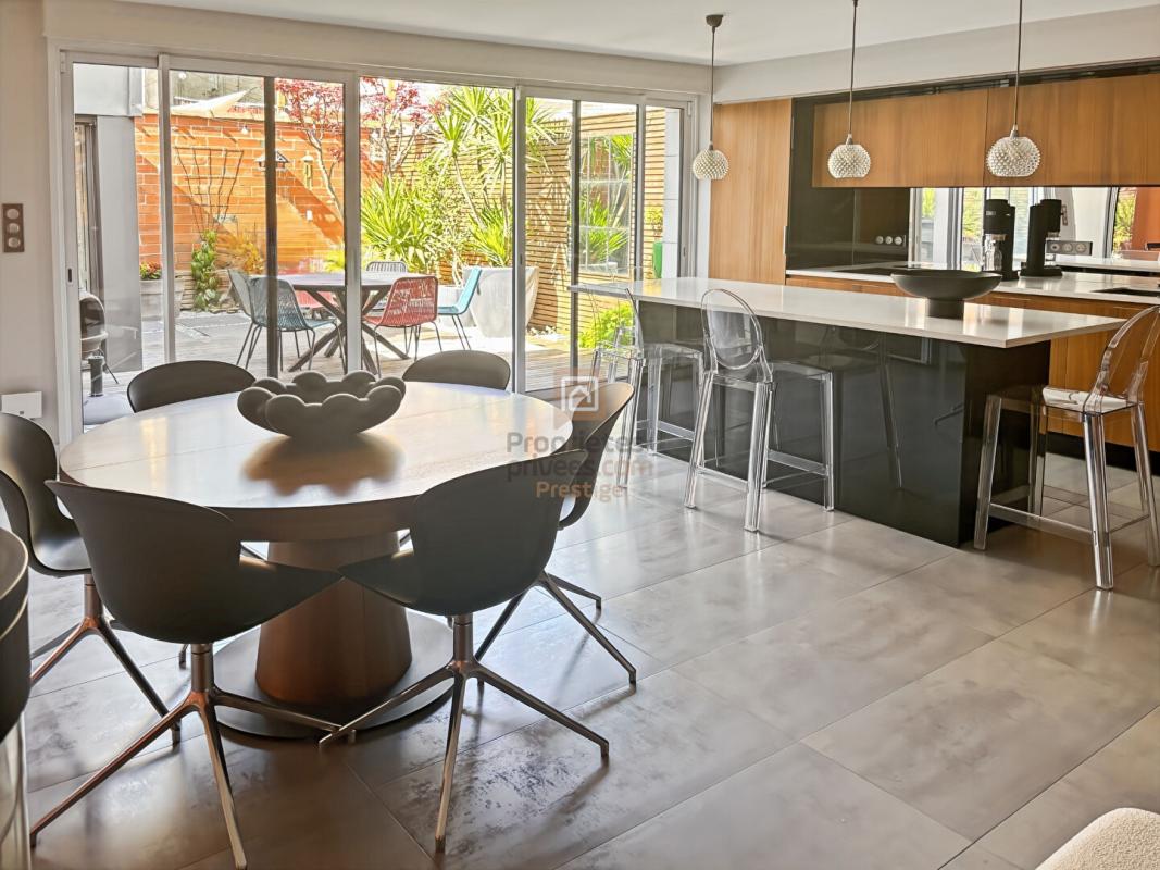 BORDEAUX Bordeaux Saint-Victor Maison d'architecte  d'exception Jardin, Terrasse et Garage 3