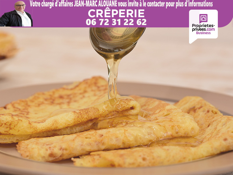 SETE 34200 SETE - BAR, CREPERIE, GLACE, SNACKING, SALADERIE avec LOGEMENT 1