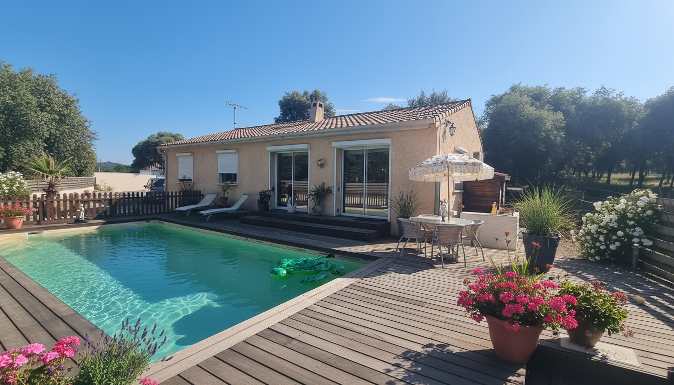 QUISSAC Agréable Villa Quissac 4 pièces 108 m2 avec piscine 2