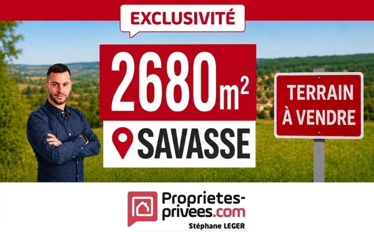 SAVASSE Terrain Savasse 2678 m2 avec vue panoramique 1