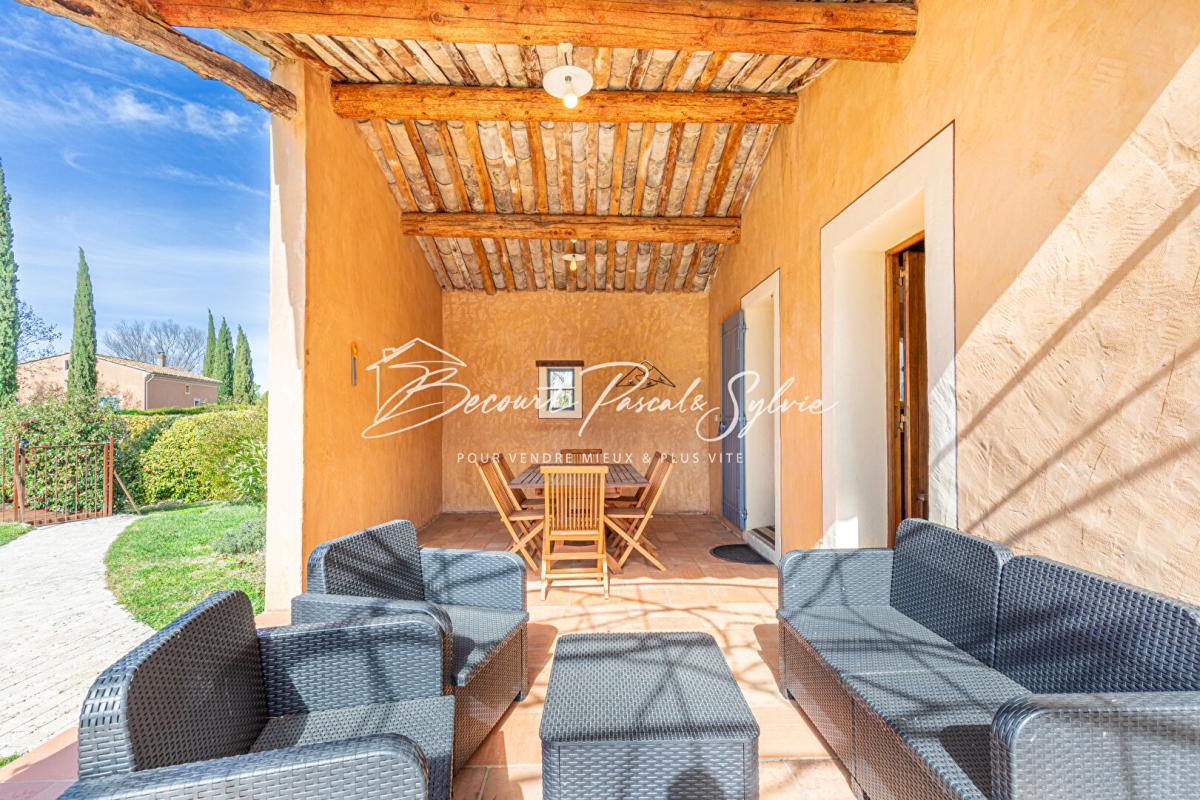 BEDOIN Charmante maison provençale avec piscine sur terrain 1345m2 arboré 14