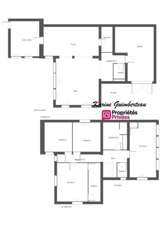 SAINT-EMILION Maison en pierre avec vue, 4 chambres, garage, jardin 17