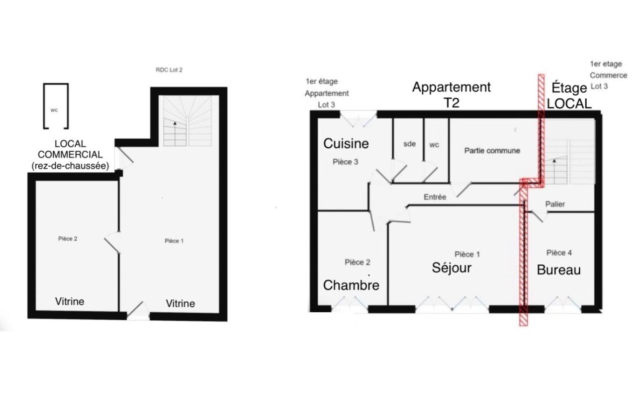 QUIMPER LOCAL + APPARTEMENT T2- Hypercentre Quimper 18