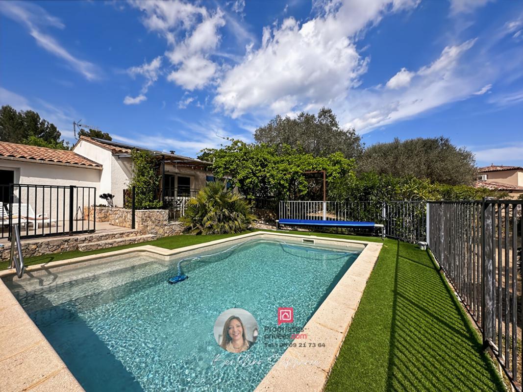 TRANS-EN-PROVENCE Maison plain-pied rénovée avec piscine 10