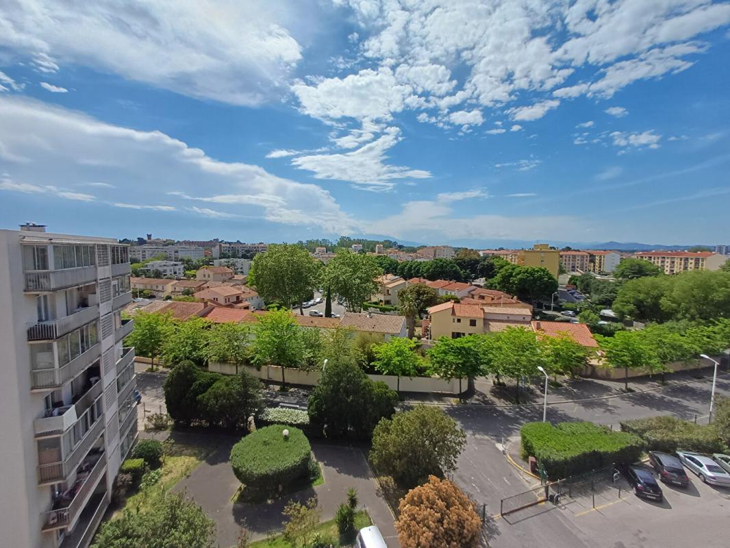 PERPIGNAN Grand T2 rénové dernier étage-vue dégagée Canigou- ascenseur, cave et parking, quartier des fleurs 10