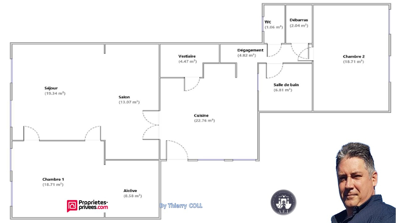 LYON-1ER-ARRONDISSEMENT Appartement Lyon 4 pièce(s) 120 m2 15