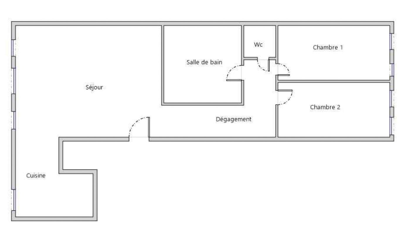 COURBEVOIE Appartement 3 pièces lumineux avec grande réception de 40 m² 16
