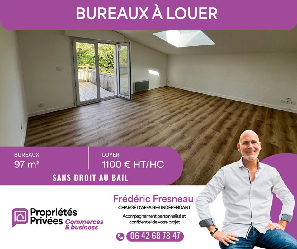 LE HEZO Secteur Vannes Golfe du Morbihan - Bureaux rénovés 97 m² avec terrasse ? 1