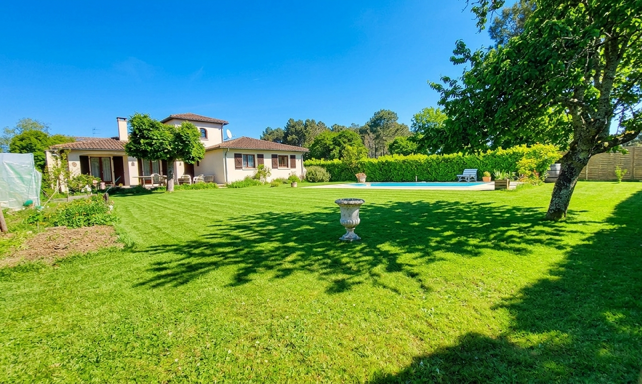 LE TAILLAN-MEDOC Maison Le Taillan Medoc 154 m2 sur 1000m² de jardin et piscine 2