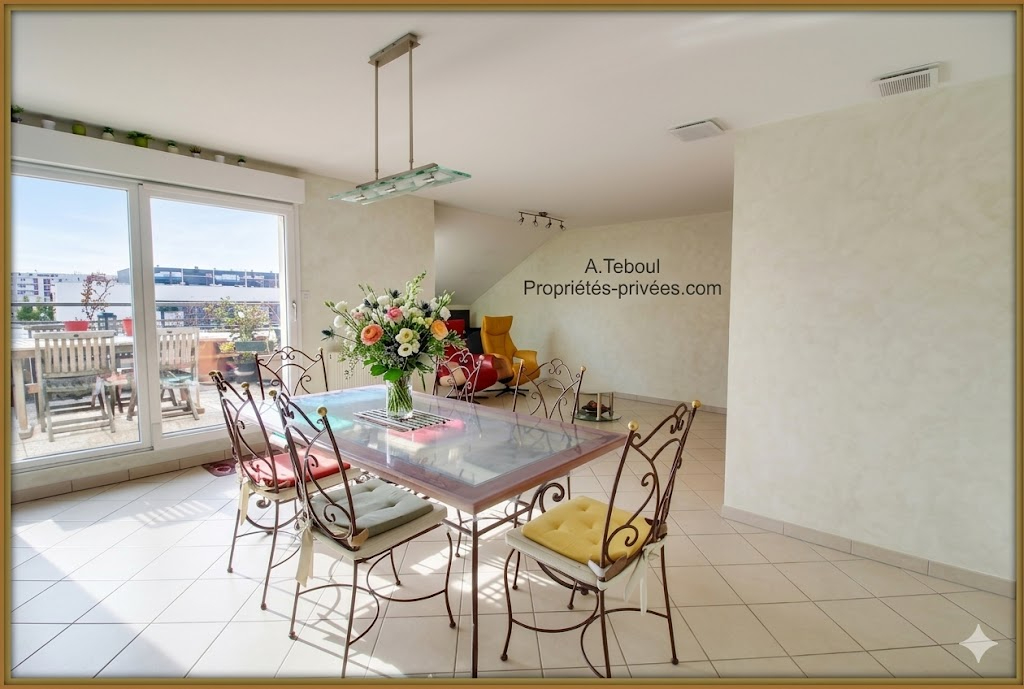 VILLEURBANNE TOIT/TERRASSE SUR VILLEURBANNE/ GRATTE CIEL NORD :DERNIER ETAGE  DE 126M² AVEC TERRASSE DE 35M² CIEL OUVERT 3