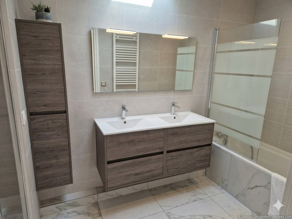 VILLEURBANNE GRATTE CIEL -  ELEGANT T4 DE 105M² - BALCON A VIVRE - RESIDENCE DE STANDING AVEC  GARAGE ET CAVE 8