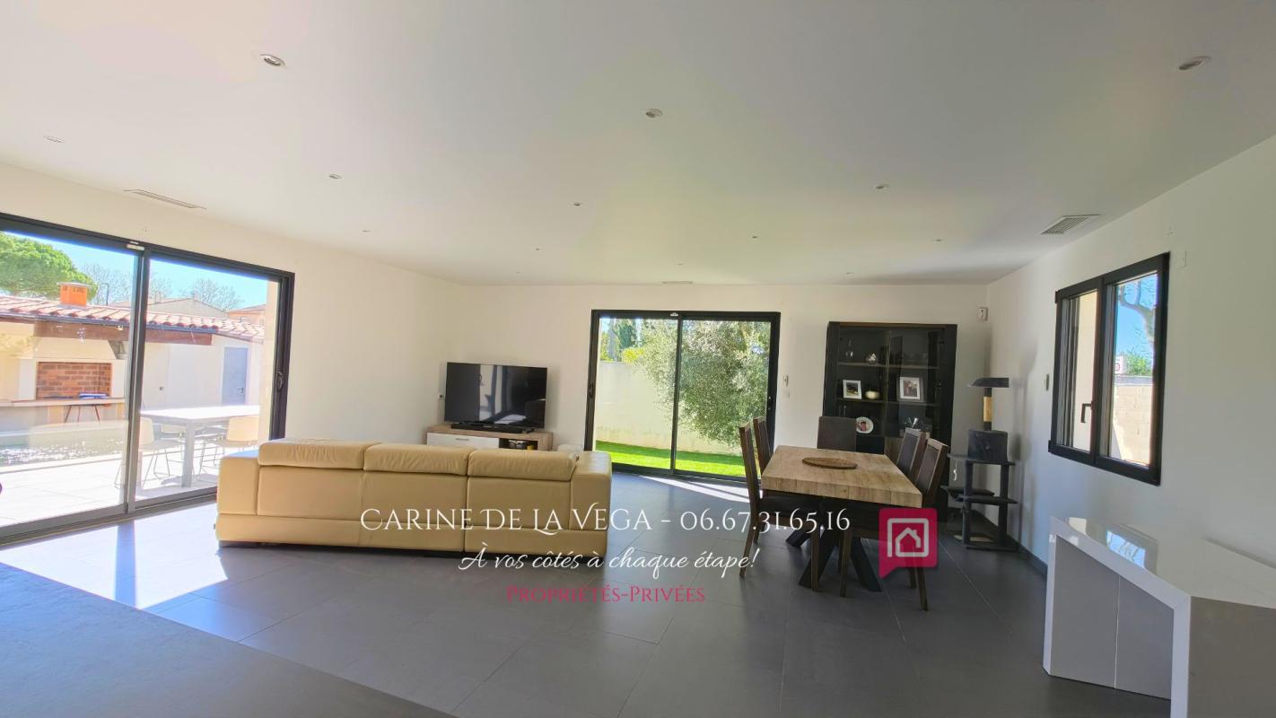 TOURBES Villa contemporaine plain-pied de 127m² avec piscine à deux pas de Pézenas 7