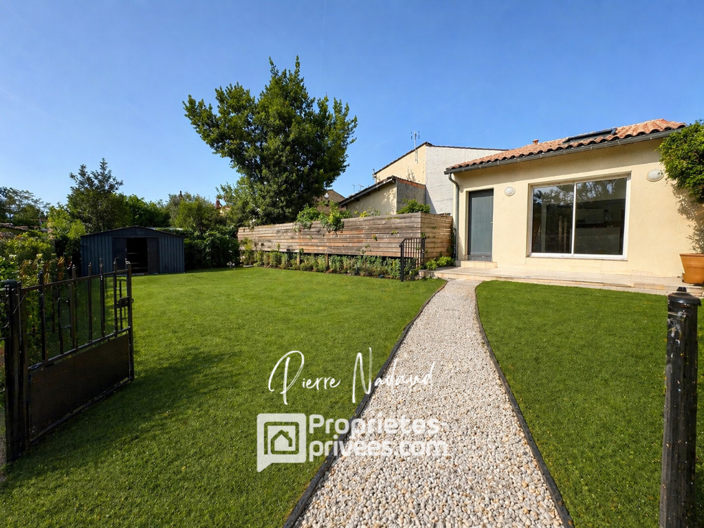 LIBOURNE Charmante maison secteur Montaudon 4 pièces 3 chambres et jardin 1