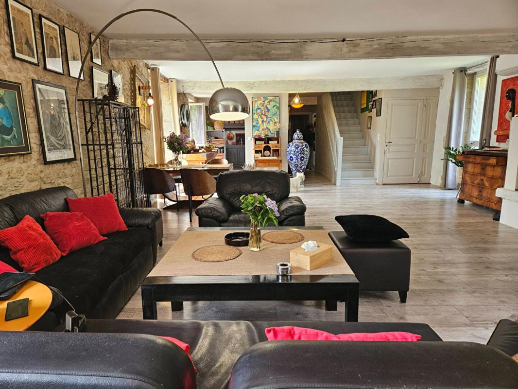 ASTAFFORT ASTAFFORT  :  L'Âme du Moyen-Âge au fil de l'eau : Ancien Moulin d'Exception 230 m² 6