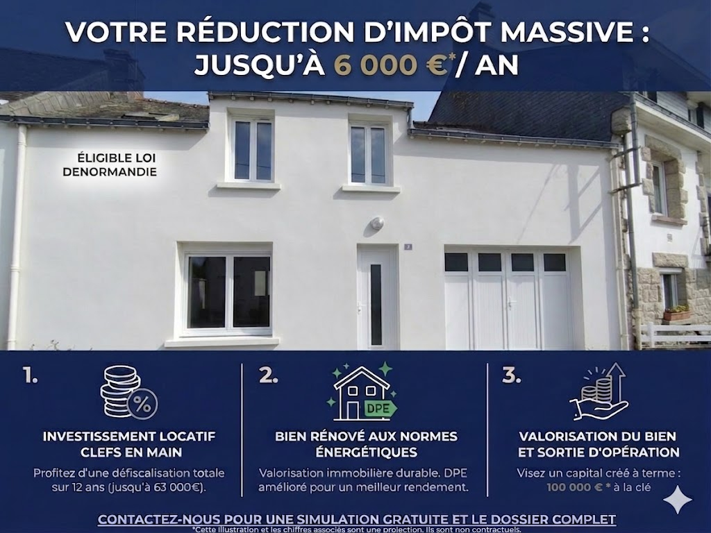 MUZILLAC Maison de ville éligible dans le cadre de la loi Denormandie 2
