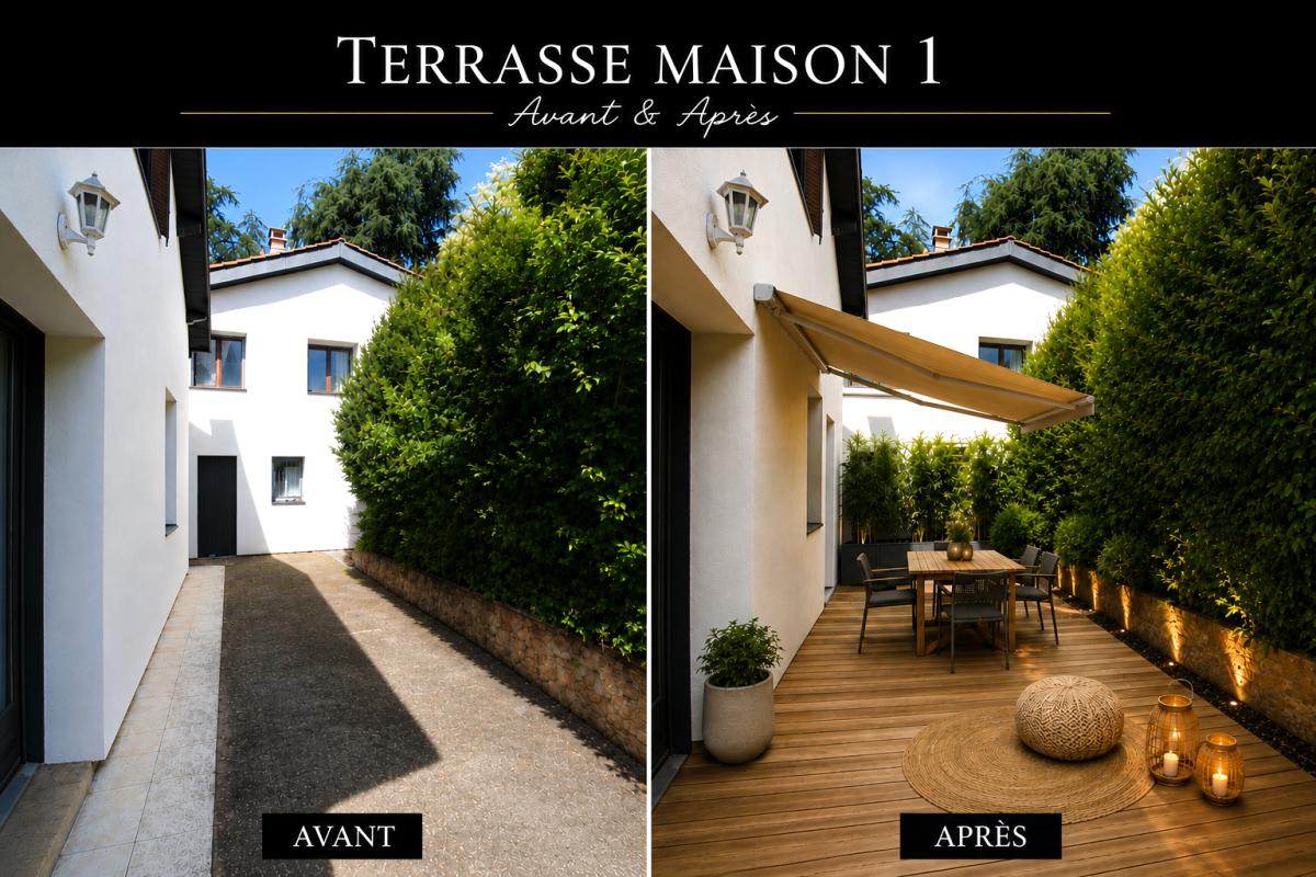 CHASSIEU Ensemble immobilier sur terrain paysager de 1302 m² 7