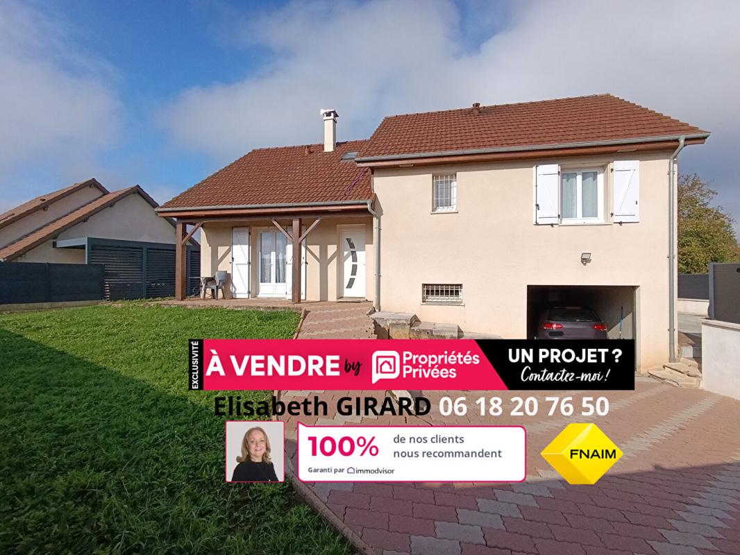 CHEMAUDIN CHEMAUDIN ET VAUX ? Maison individuelle 6 Pièces sans vis-à-vis - 4 Chambres- 2 Terrasses- Terrain piscinable 12