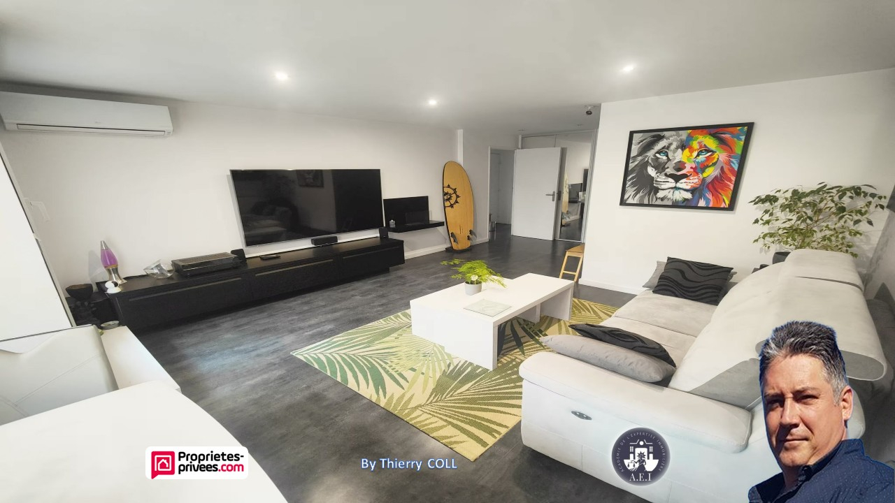 LYON-7E-ARRONDISSEMENT Appartement Lyon 3 pièce(s) 75  M² terrasse 15