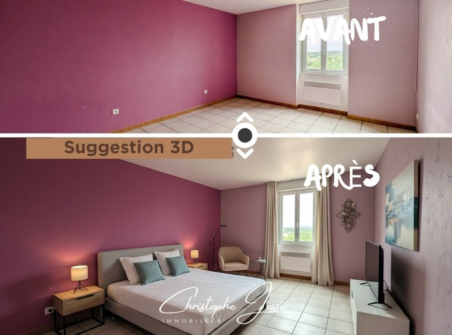 SIGEAN Maison de village avec garage 3 voitures, dépendances, caves et vastes terrasses 7