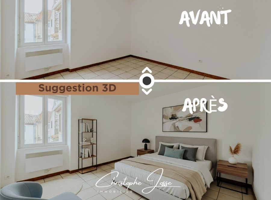 SIGEAN Maison de village avec garage 3 voitures, dépendances, caves et vastes terrasses 8