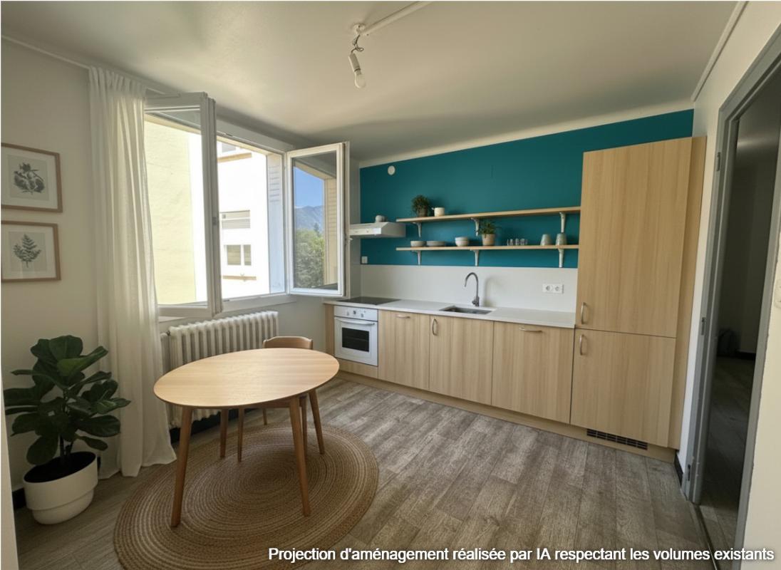 ALBERTVILLE Appartement T2 de 59 m² avec potentiel T3 3