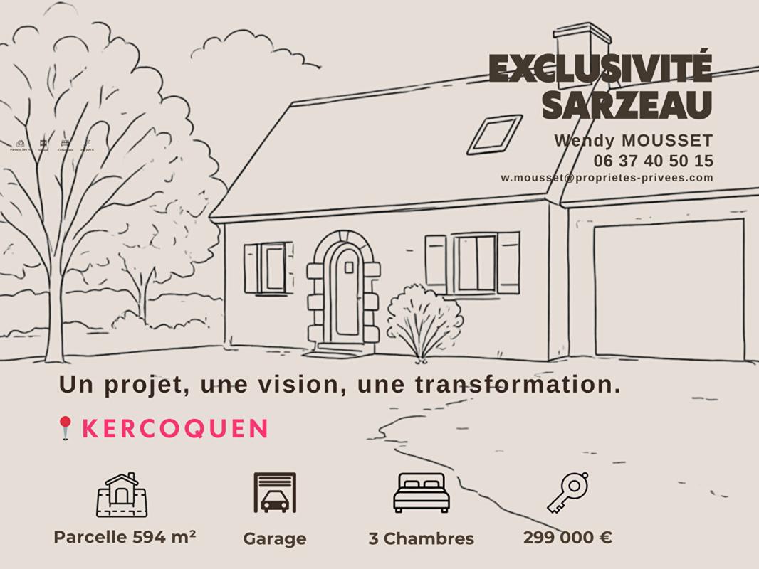 SARZEAU Maison à rénover à 3 minutes du bourg de Sarzeau - potentiel de transformation professionnelle 2
