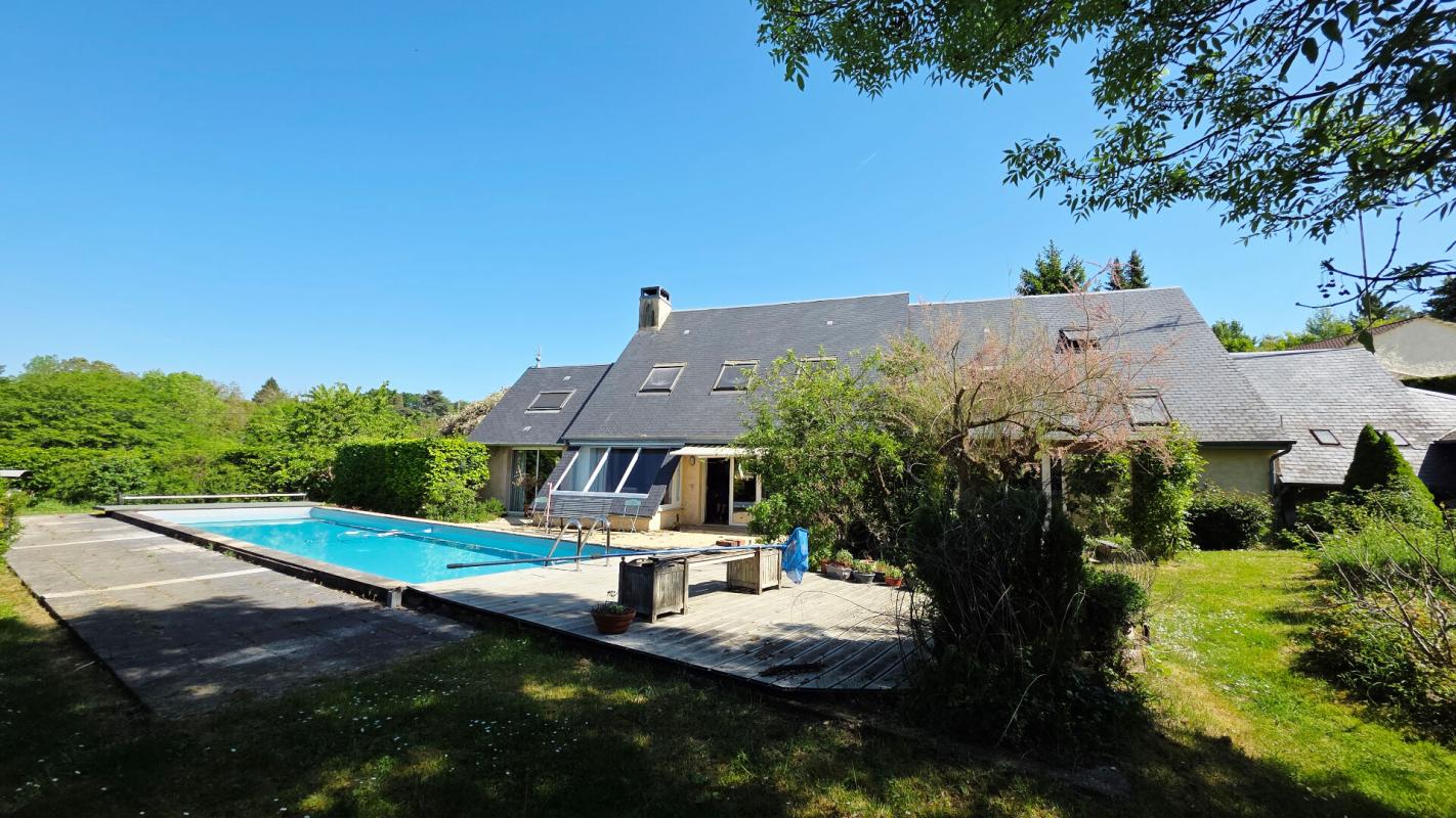 SAINT-PALAIS MAISON 7 PIECES 4 CHAMBRES PISCINE GARAGES ATELIER 1