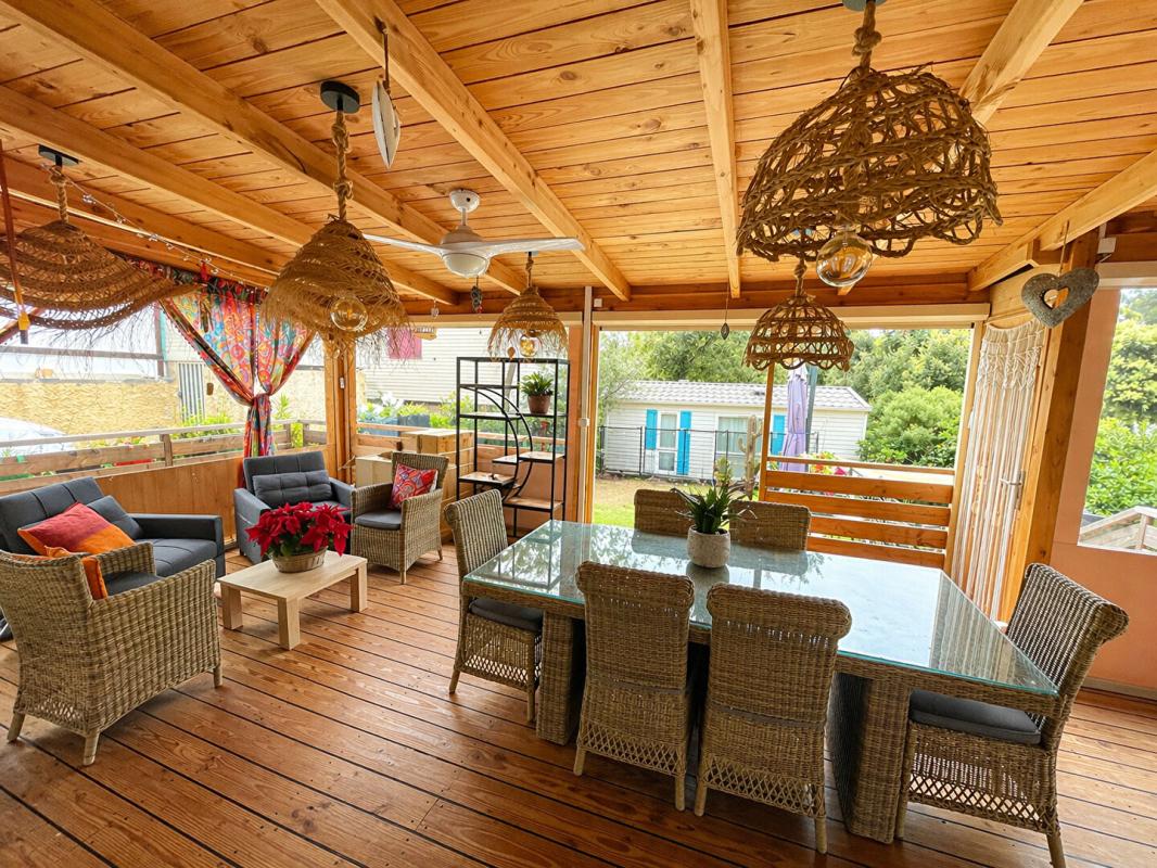 FREJUS Terrain de loisirs 195 m² avec Mobil Home récent 4