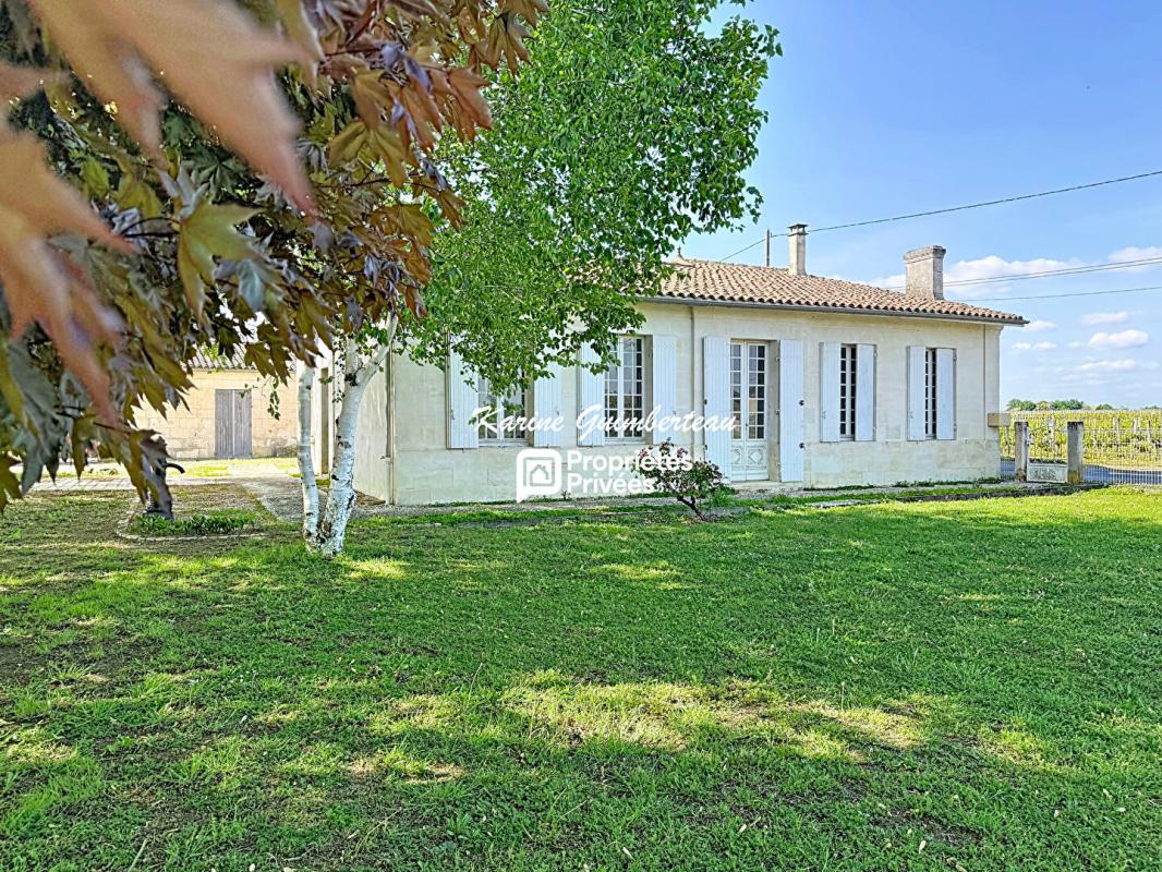 FRONSAC Maison en pierre Fronsadais 200 m2 + jardin 1