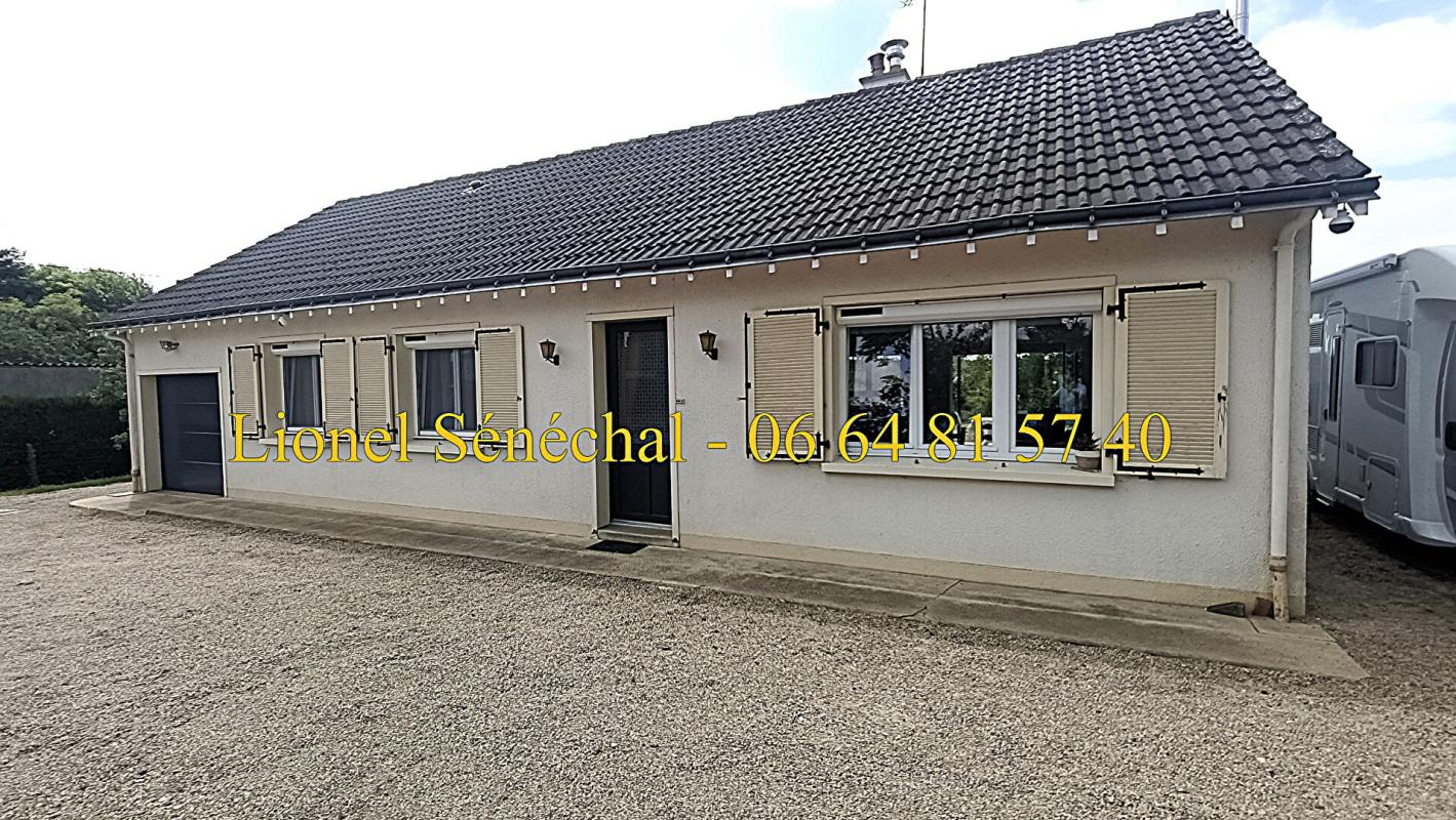 BEAUMONT-SUR-SARTHE Maison entièrement de plain - pied rénovée, lumineuse et peu énergivore de 7 pièces de 90 m2 habitables 7