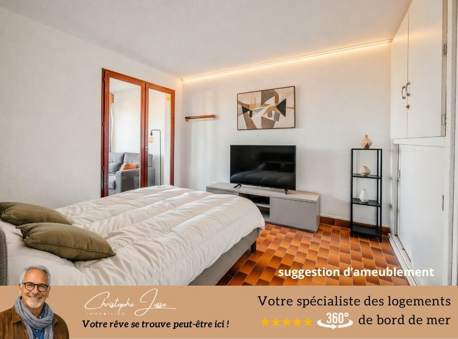PORT LEUCATE Appartement  4-6 couchages face mer 6