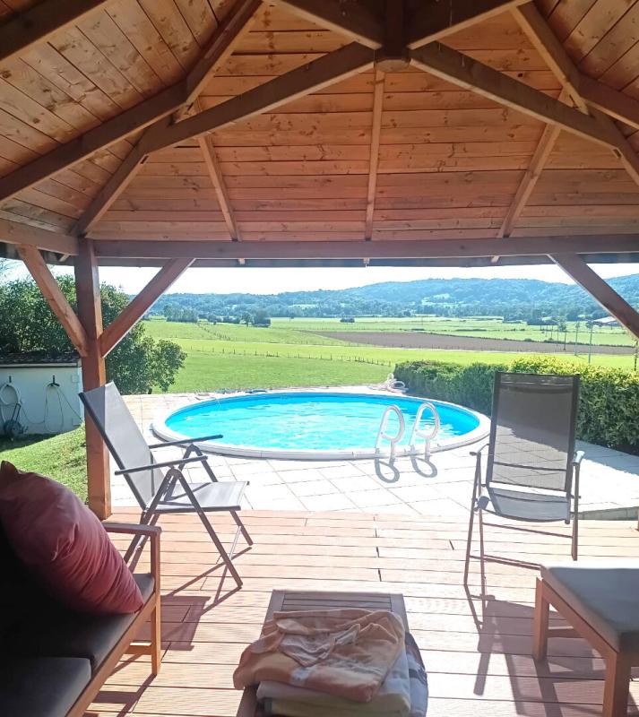 AROMAS Vue exceptionnelle & esprit chalet : villa atypique à AROMAS 3