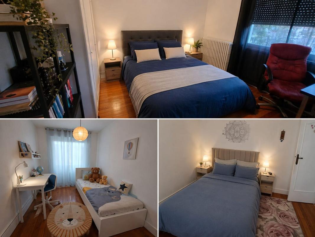 BEGLES Bègles : Appartement T4 de 72 m2 + balcon+ cellier. Coup de coeur assuré 2