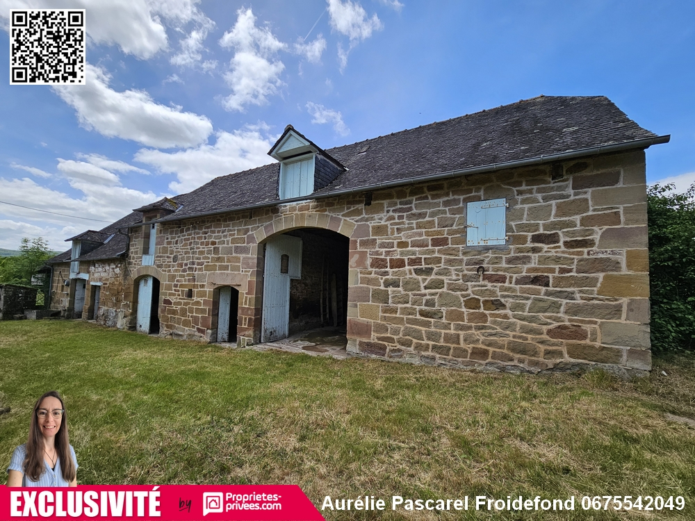 BRIVE-LA-GAILLARDE EXCLUSIVITE : Maison en pierre + Grange à 5 min de Brive sur TERRAIN de 8000m² avec PUITS et RUISSEAU 14
