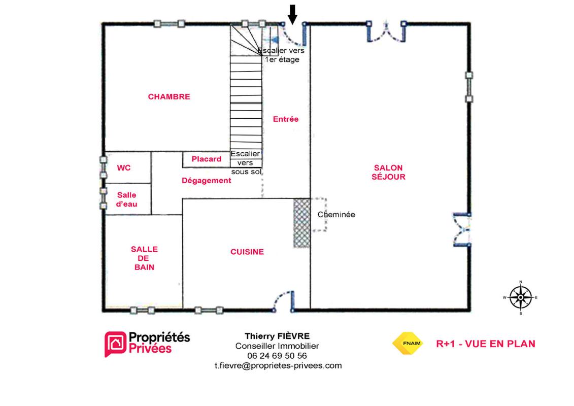 MOULIHERNE Mouliherne 49390  Maison de 156 m2 habitables  de  4 chambres , garage , sur un terrain clos de 2590 m2 14