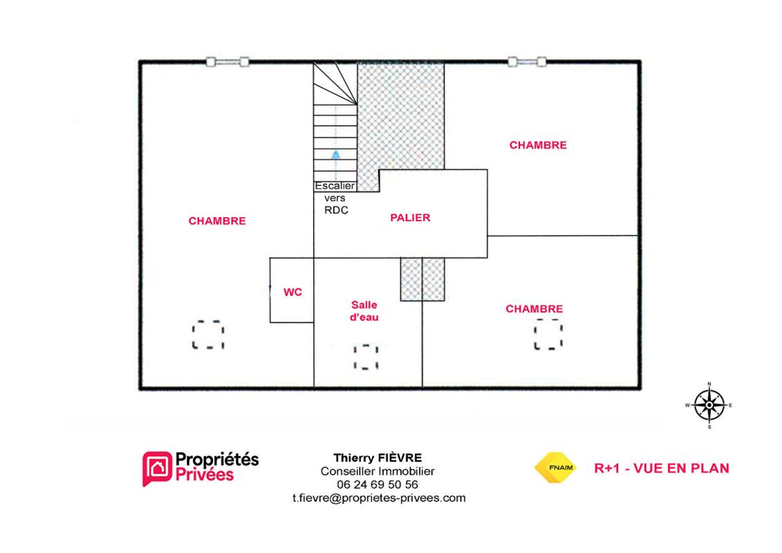 MOULIHERNE Mouliherne 49390  Maison de 156 m2 habitables  de  4 chambres , garage , sur un terrain clos de 2590 m2 15