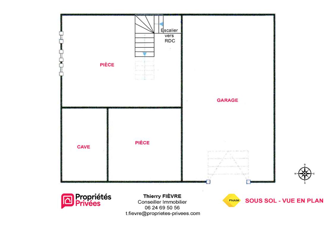 MOULIHERNE Mouliherne 49390  Maison de 156 m2 habitables  de  4 chambres , garage , sur un terrain clos de 2590 m2 16