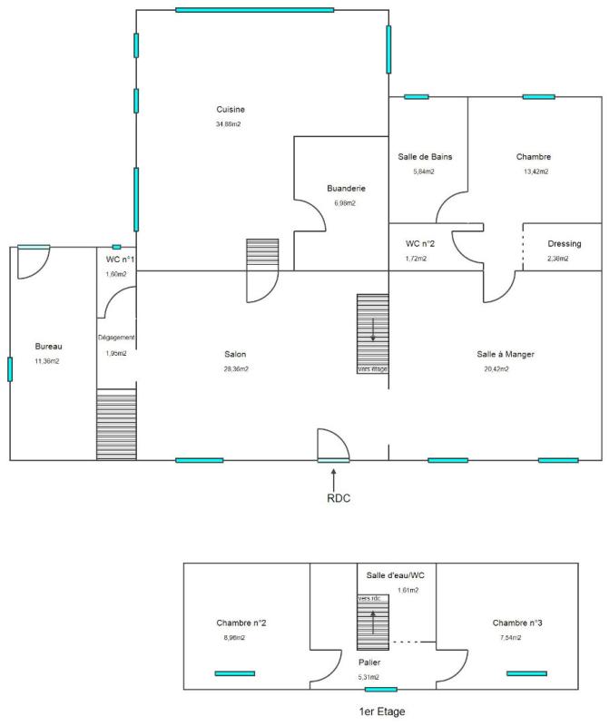 LEZIGNE Maison Coup de Coeur à  Lézigné 15